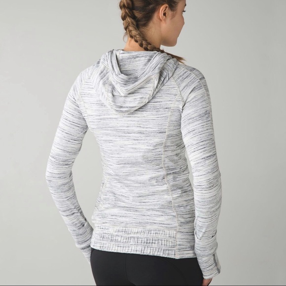 LULULEMON Hooded THINK FAST SPACE DYE Pullover - Picture 2 of 8